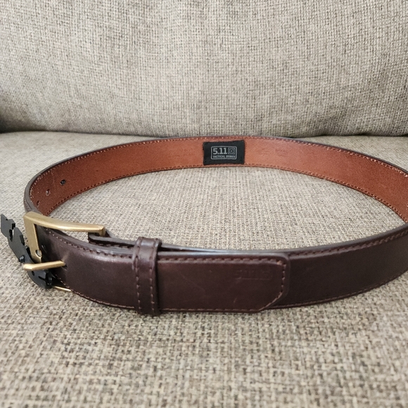 5.11 Leather Tactical Belt - Picture 3 of 6